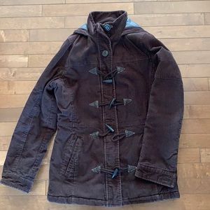 Corduroy winter jacket